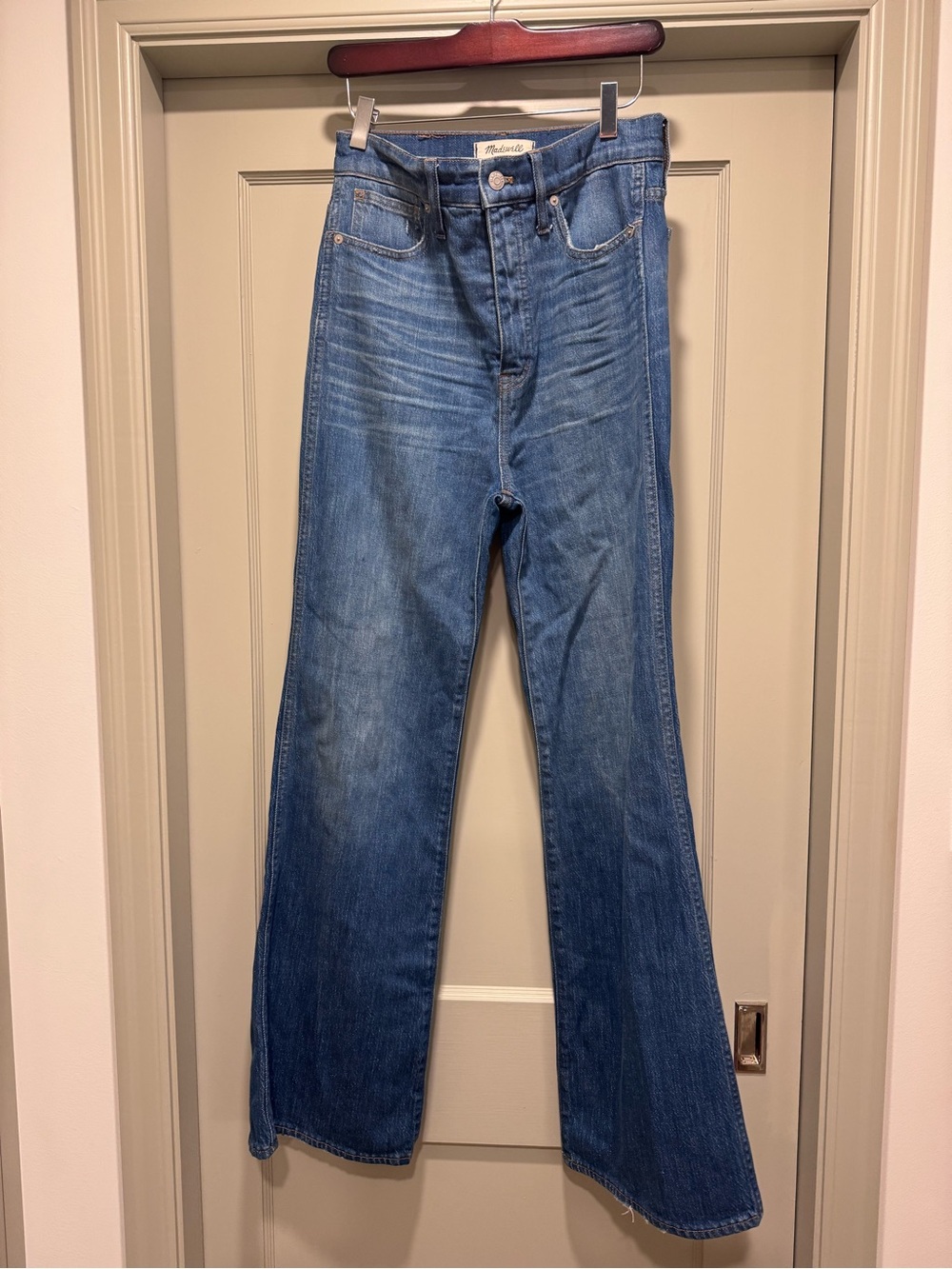 Madewell High Waisted Flare Jeans